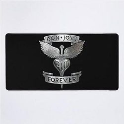 Bon Jovi Winged Heart Anniversary Tribute Desk Mat