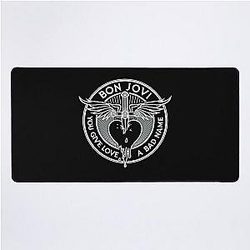 Red Give Love A Bad Name Bon Jovi Mat