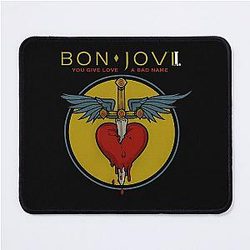 Bon Jovi Give Love a Bad Name Mouse Pad