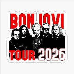 Bon Jovi Tour Sticker