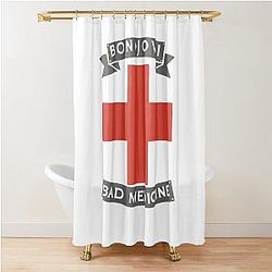 Bad Medicine Bon Jovi Shower Curtain