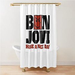 Bon Jovi Have A Nice Day Shower Curtain