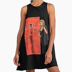 Music by Bonnie Tyler A-Line Dress