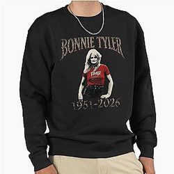 Bonnie Tyler Rock Icon 1951 2026 Pullover Sweatshirt