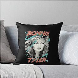 80's Bonnie Tyler Throw Pillow
