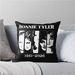 Bonnie Tyler Throw Pillow