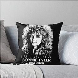 Bonnie Tyler Throw Pillow