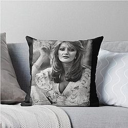 Bonnie Tyler Vintage Memories Throw Pillow