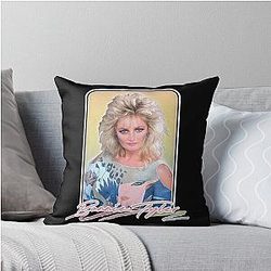 Music by Bonnie Tyler Throw Pillow