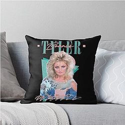 Music by Bonnie Tyler Throw Pillow