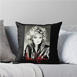 Music - Bonnie Tyler Throw Pillow