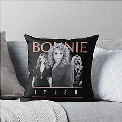 Music by Bonnie Tyler Throw Pillow