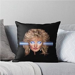 Music by Bonnie Tyler Throw Pillow