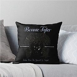 Music by Bonnie Tyler Throw Pillow