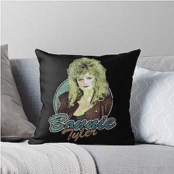 Music by Bonnie Tyler Throw Pillow