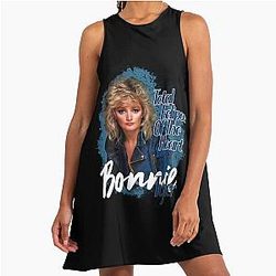Music by Bonnie Tyler A-Line Dress