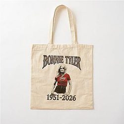 Bonnie Tyler Rock Icon Cotton Tote Bag
