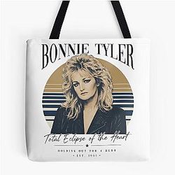 Bonnie Tyler Total Eclipse Retro 80s Music Tote Bag