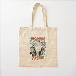 Bonnie Tyler 80s Pop Music Total Eclipse of the Heart Cotton Tote Bag