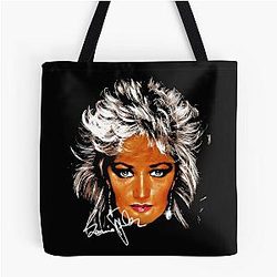 Bonnie Tyler Retro Tote Bag