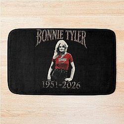 Bonnie Tyler Rock Icon 1951 Bath Mat