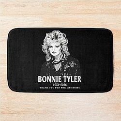 Bonnie Tyler Thank You for the Memories Tribute Bath Mat