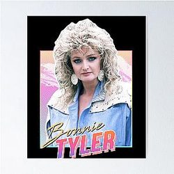 Bonnie Tyler 80s Poster