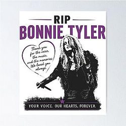 Rip Bonnie Tyler Poster