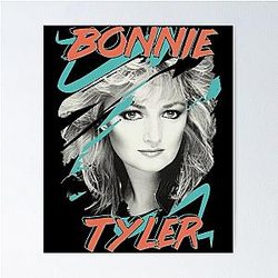 80s Bonnie Tyler Poster