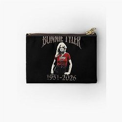 Bonnie Tyler Rock Icon 1951 2026 Zipper Pouch