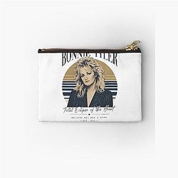 Bonnie Tyler Total Eclipse Retro 80s Music Zipper Pouch