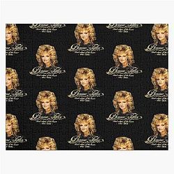 Bonnie Tyler Forever Young Tribute Vintage Memorial Graphic Jigsaw Puzzle
