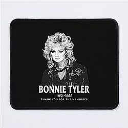 Bonnie Tyler Thank You for the Memories Tribute Mouse Pad 1951-2026