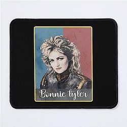 Vintage Retro Memorial Bonnie Tyler Mouse Pad