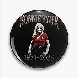 Bonnie Tyler Rock Icon 1951-2026 Pin
