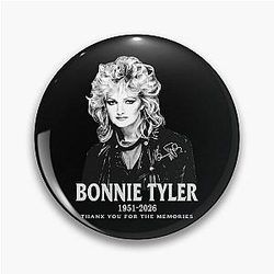 Bonnie Tyler Thank You for the Memories Tribute Pin