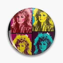 Bonnie Tyler Art Pin