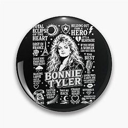 Bonnie Tyler Total Eclipse of the Heart Pin