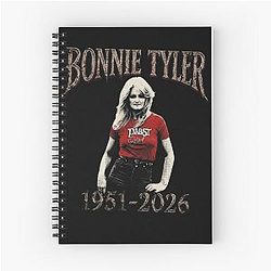 Bonnie Tyler Rock Icon 1951-2026 Notebook