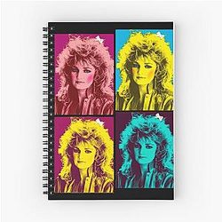 Bonnie Tyler Spiral Notebook