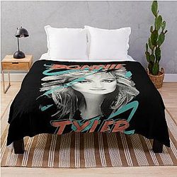 80's Bonnie Tyler Throw Blanket