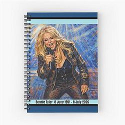 In Memory of Bonnie Tyler Notebook