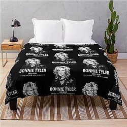 Bonnie Tyler Thank You for the Memories Tribute Throw Blanket