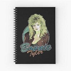 Music Bonnie Tyler Spiral Notebook