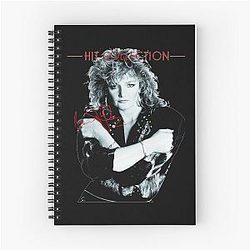 Music by Bonnie Tyler Spiral Notebook