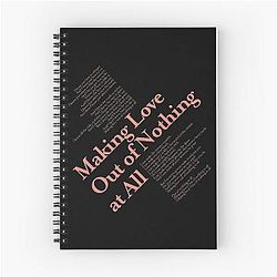 Music by Bonnie Tyler Spiral Notebook