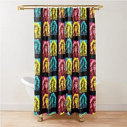 Bonnie Tyler Art Shower Curtain