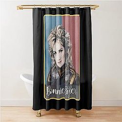 Vintage Retro Memorial Bonnie Tyler Shower Curtain