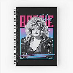 Music Bonnie Tyler Spiral Notebook