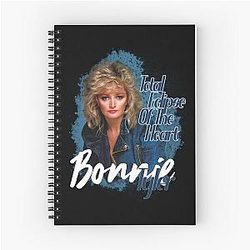 Music by Bonnie Tyler Spiral Notebook